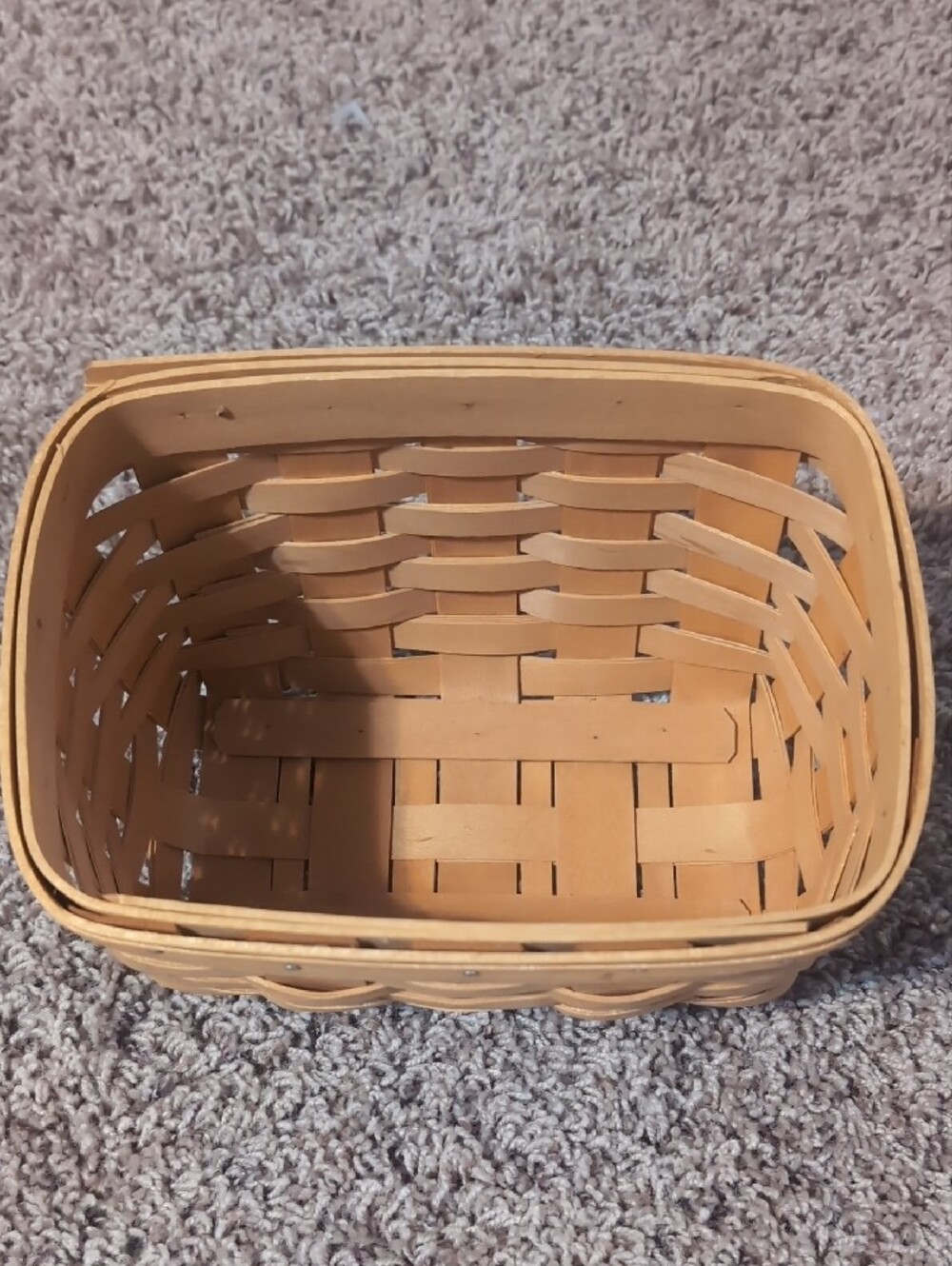 Longaberger Recipe Basket Vintage - Picture 6 of 12